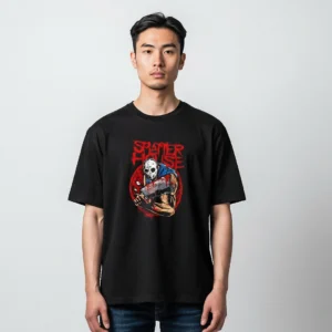 Splatterhouse Rick Taylor Retro Horror Gaming Tee for Fans available at our Los Angeles warehouse