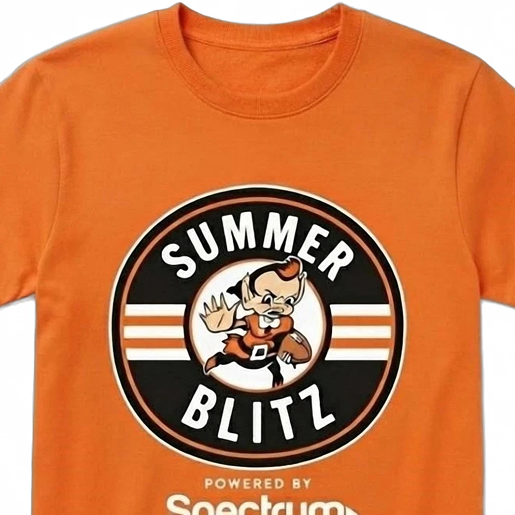 Summer Blitz Brownie the Elf Retro Football Graphic Tee, Vintage Sports Mascot Fan T-Shirt