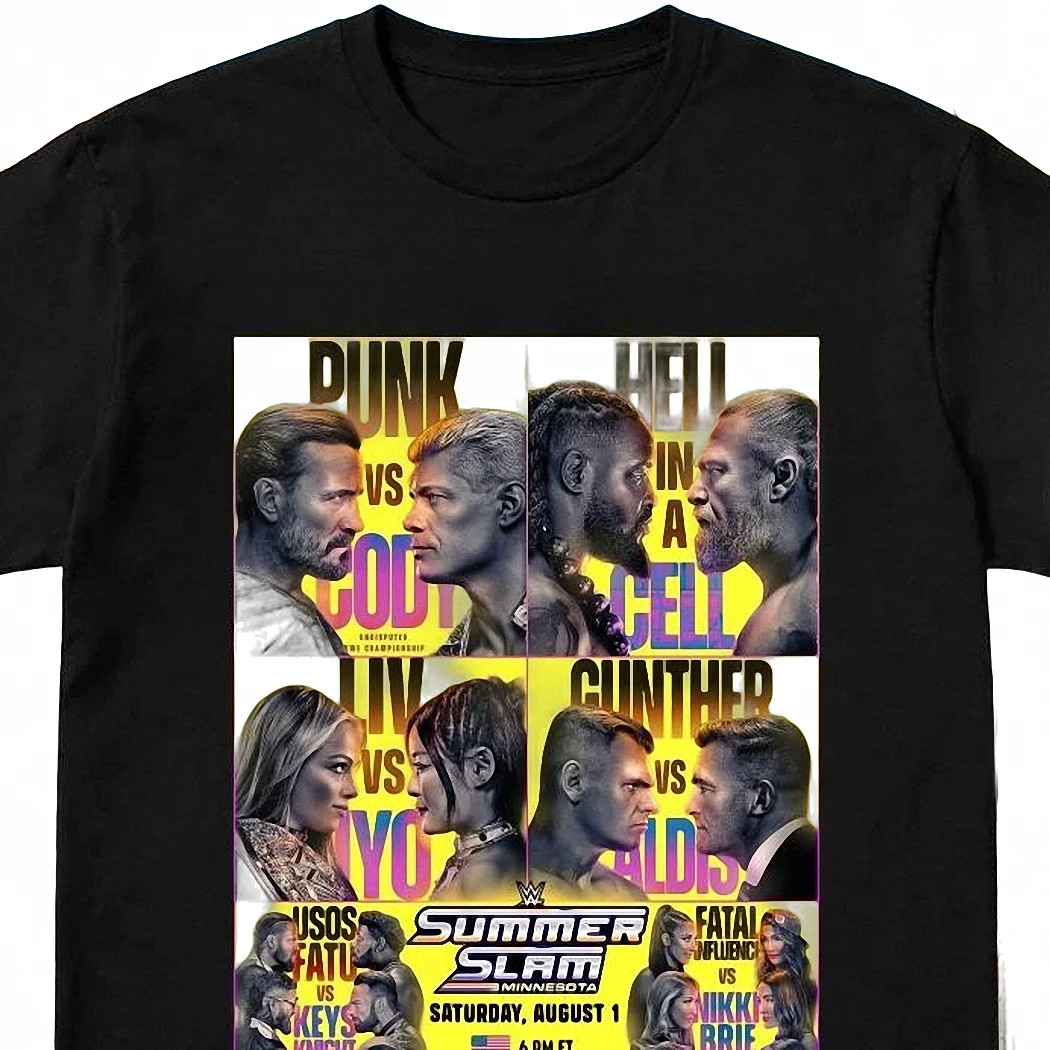 summerslam-minnesota-match-card-graphic-tee-minneapolis-wrestling-fan-souvenir-s.webp SummerSlam Minnesota Match Card Graphic Tee, Minneapolis Wrestling Fan Souvenir Shirt