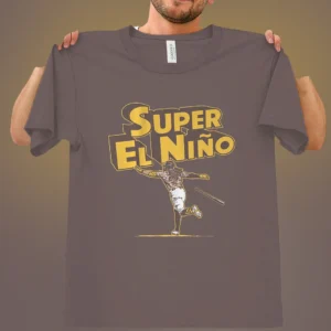 Super El Niño Tee Fernando Tatis Jr Baseball Graphic T-Shirt available at our Los Angeles warehouse