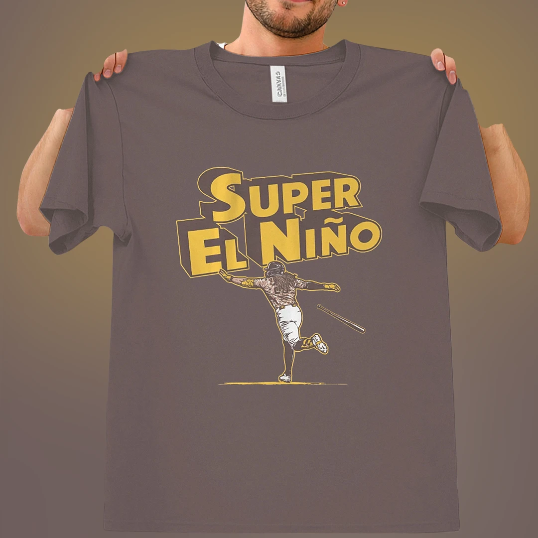 Super El Niño Tee Fernando Tatis Jr Baseball Graphic T-Shirt available at our Los Angeles warehouse