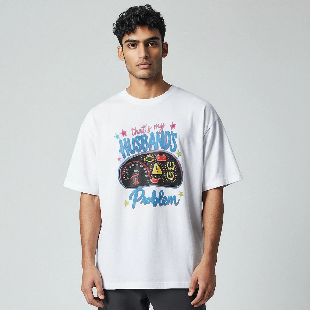 That's My Husband's Problem Tee Funny Car Dashboard Sarcasti — Los Angeles That's My Husband's Problem Tee Funny Car Dashboard Sarcastic Wife Graphic T-Shirt available at our Los Angeles warehouse