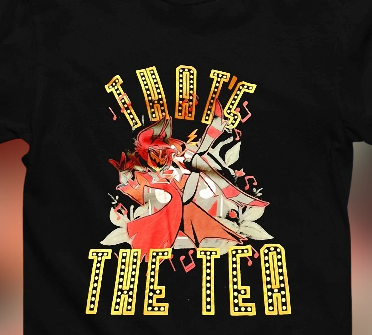 That's The Tea Alastor Tee Hazbin Hotel Fan Sarcastic Graphic Shirt