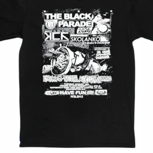 The Black Parade 2026 Tee Distressed Emo Concert Graphic Shirt for Men and Women