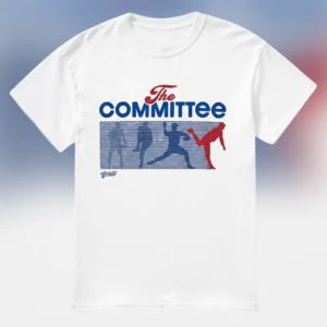 The Committee Tee Vintage Baseball Pitching Sequence Shirt, Retro Baseball Bullpen Graphic T-Shirt f available at our Los Angeles warehouse