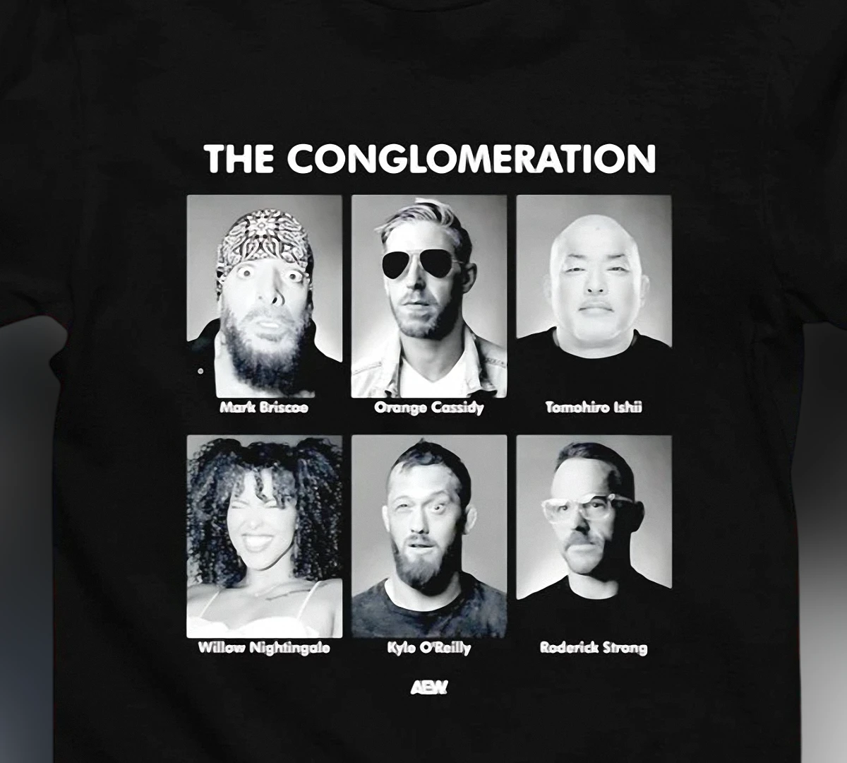 the-conglomeration-wrestling-graphic-tee-pro-wrestling-stable-portrait-shirt-for.webp The Conglomeration Wrestling Graphic Tee, Pro Wrestling Stable Portrait Shirt for Fans