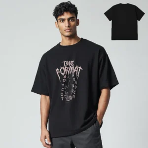 The Format Boycott Heaven Tee Heavyweight Gothic Indie Rock Band Tour Shirt available at our Los Angeles warehouse