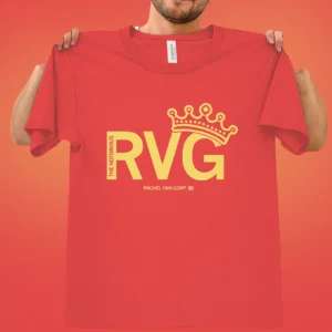 The Notorious RVG Tee Shirt, Rachel Van Gorp Crown Graphic Apparel available at our Los Angeles warehouse