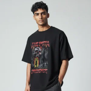 The Path To Procurement Tee Vintage Gothic Skull Graphic T-Shirt for Supply Chain Professionals available at our Los Angeles warehouse