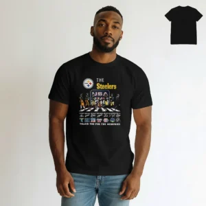 The Steelers USA Thank You for the Memories Tee, Football Fans Commemorative Graphic Shirt available at our Los Angeles warehouse