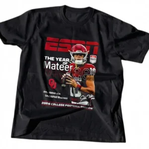The Year of Mateer John Mateer Unfinished Business 2026 Football Preview Tee, Vintage College Footba available at our Los Angeles warehouse