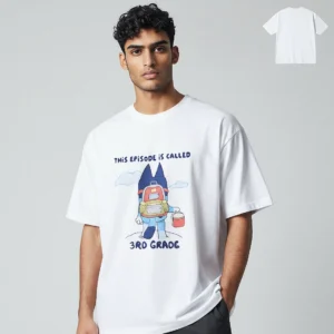 This Episode Is Called 3rd Grade Tee Bluey Back To School Graphic Shirt available at our Los Angeles warehouse