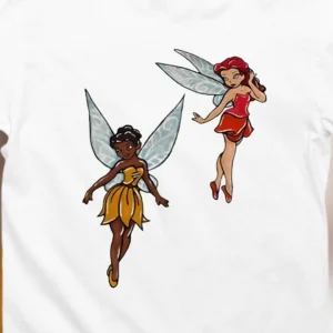 Tinker Bell Fairies Graphic Tee, Cute Fairycore Magic Vacation Shirt, Disney Trip Gift for Her