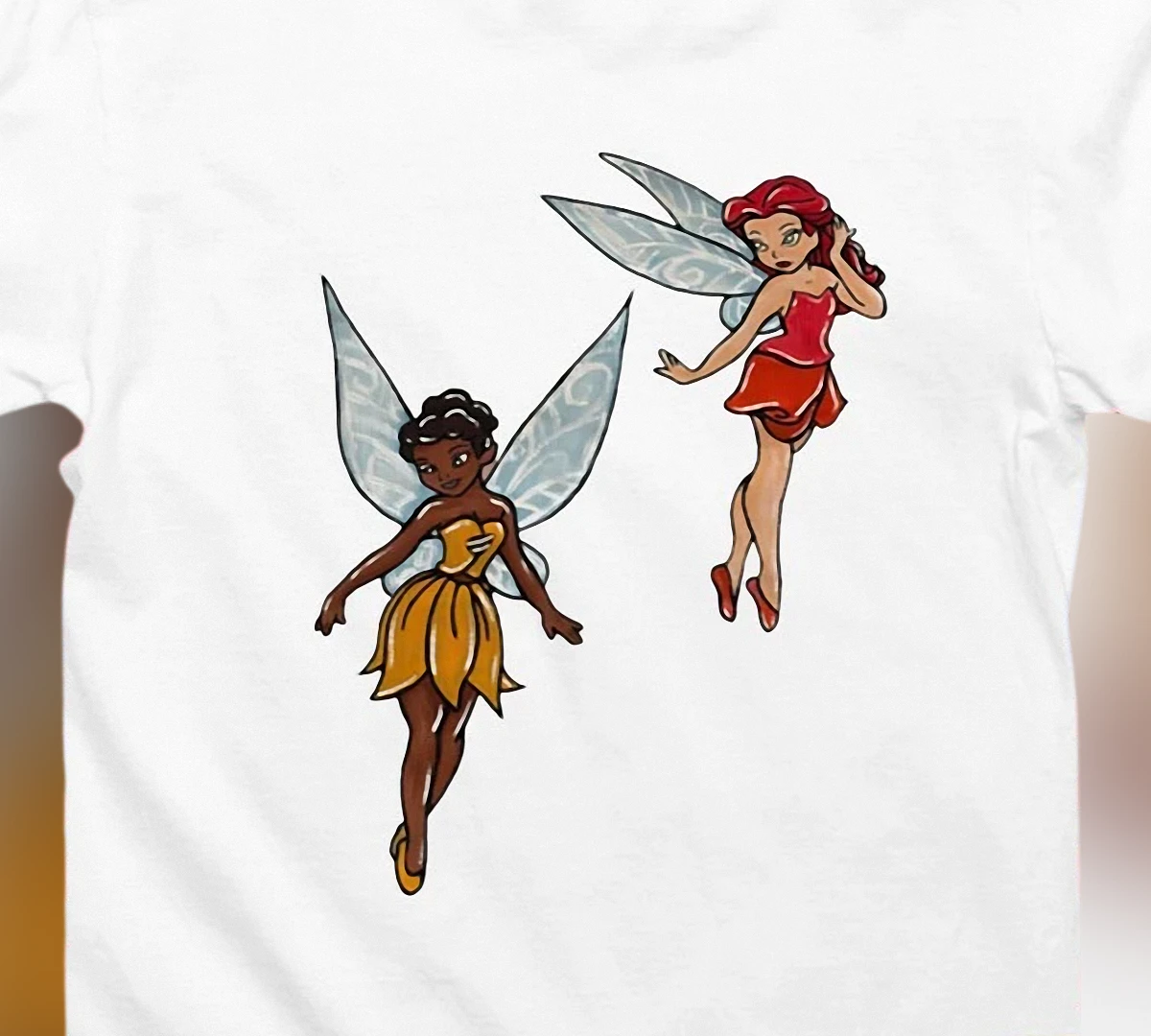 Tinker Bell Fairies Graphic Tee, Cute Fairycore Magic Vacation Shirt, Disney Trip Gift for Her