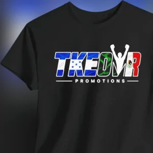 TKE OVR Promotions Boxing Tee Honduras Mexico Flag Fight Team Graphic Shirt
