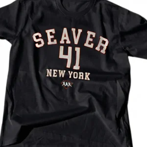 Tom Seaver 41 New York Baseball Legend Tribute Tee, Vintage Mets Fan Gift