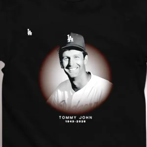 Tommy John 1943-2026 Memorial Baseball Tee LA Tribute RIP Legend Shirt
