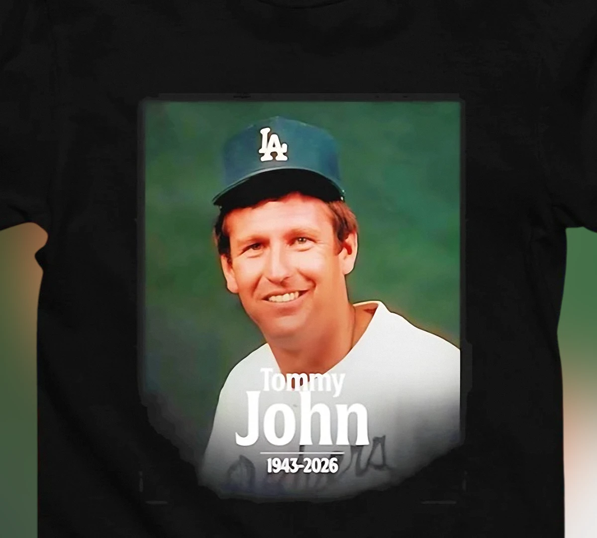 Tommy John 1943-2026 Memorial Tee Baseball Legend Pitcher Tribute Shirt