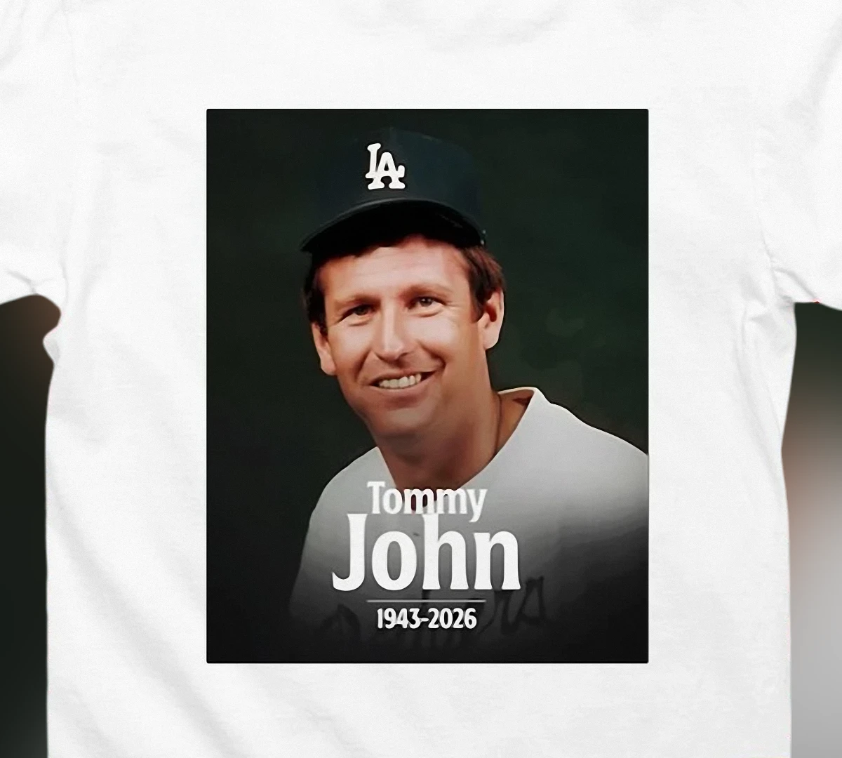 tommy-john-1943-2026-memorial-tee-baseball-legend-tribute-shirt-in-memory-of-tom.webp Tommy John 1943-2026 Memorial Tee, Baseball Legend Tribute Shirt, In Memory of Tommy John Fan Apparel