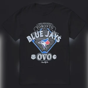 Toronto Blue Jays OVO Tee, Drake Streetwear Graphic Baseball Shirt, Urban Fan Game Day Apparel