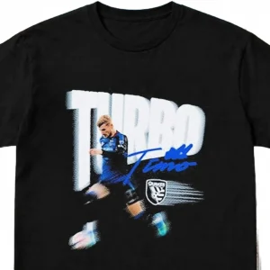 Turbo Timo Werner Graphic Tee Retro Soccer Player Shirt Football Fan Gift