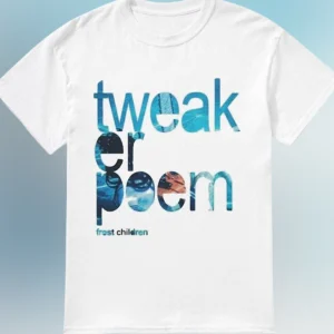 Tweaker Poem Tee, Indie Music Graphic T-Shirt Gift for Fans