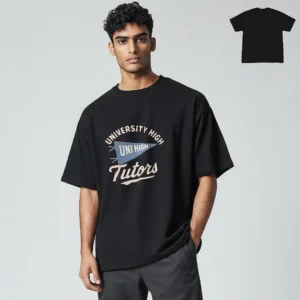 University High Uni High Tutors Tee Vintage Pennant Graphic Shirt for Students and Staff available at our Los Angeles warehouse