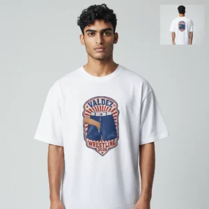 Valdez Wrestling 2026 Tee Vintage Athletic Retro Graphic T-Shirt available at our Los Angeles warehouse
