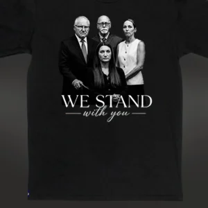 We Stand with You Tee Donald Trump Political Support Graphic Shirt available at our Los Angeles warehouse