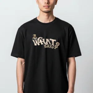 What Bar Graphic Tee Vintage Style Funny Comedy Slogan T-Shirt for Men and Women available at our Los Angeles warehouse