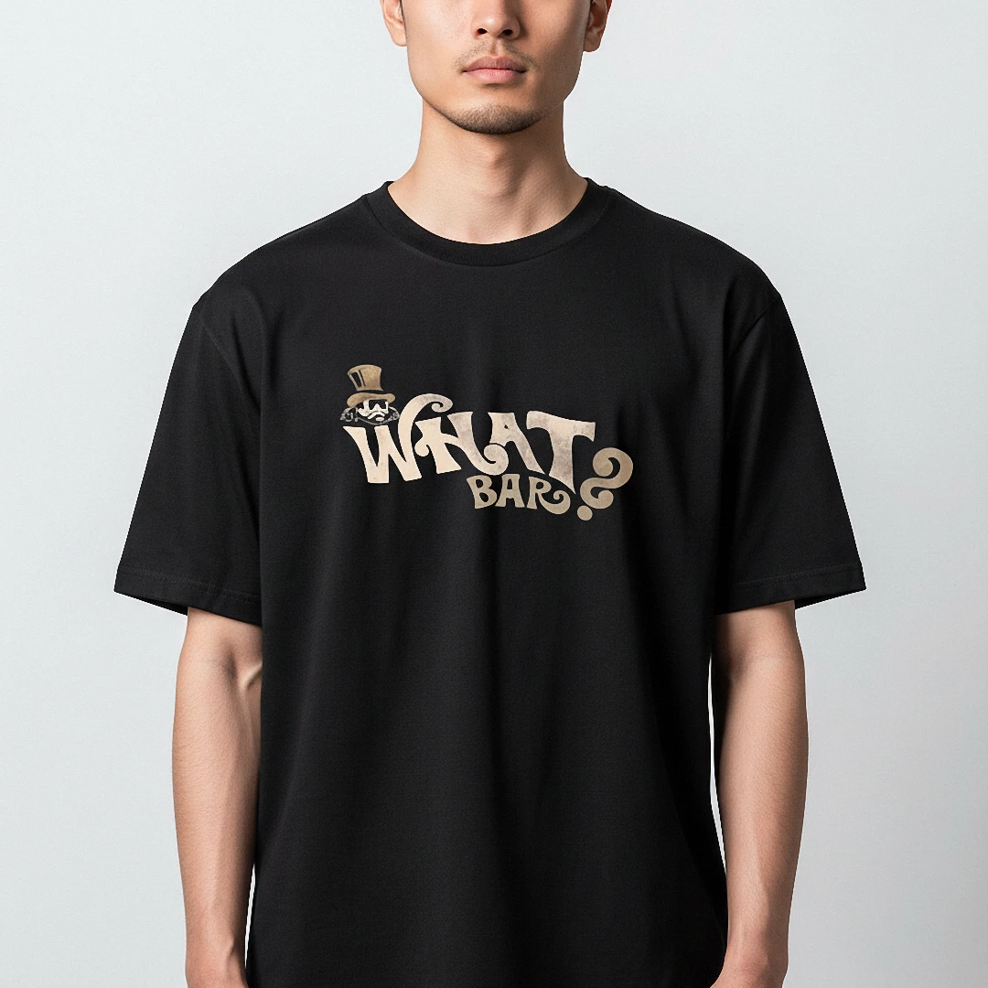 What Bar Graphic Tee Vintage Style Funny Comedy Slogan T-Shi — Los Angeles What Bar Graphic Tee Vintage Style Funny Comedy Slogan T-Shirt for Men and Women available at our Los Angeles warehouse