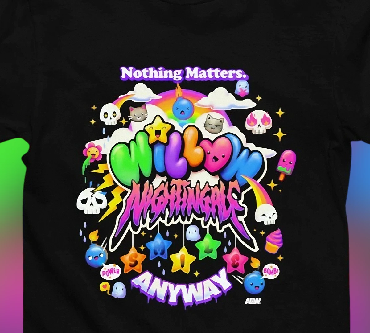 willow-nightingale-nothing-matters-anyway-tee-kawaii-pro-wrestling-fan-graphic-s.webp Willow Nightingale Nothing Matters Anyway Tee, Kawaii Pro Wrestling Fan Graphic Shirt