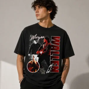 Morgan Wallen MW Signature Vintage Concert Graphic Tee for Country Music Fans