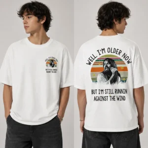 Bob Seger Against the Wind Retro Sunset Classic Rock Tee