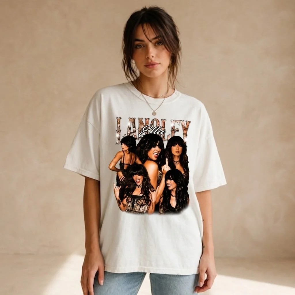Custom Bootleg Rap Photo Collage Personalized Vintage 90s Style Tee