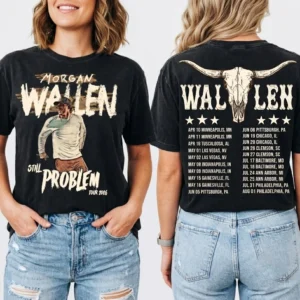 Morgan Wallen Still Problem Tour 2026 Concert Tee Vintage Bull Skull Country Music Shirt