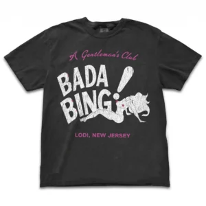 Vincent Pastore The Sopranos Bada Bing A Gentleman's Club Shirt Vintage Lodi New Jersey Mobster Parody Gift