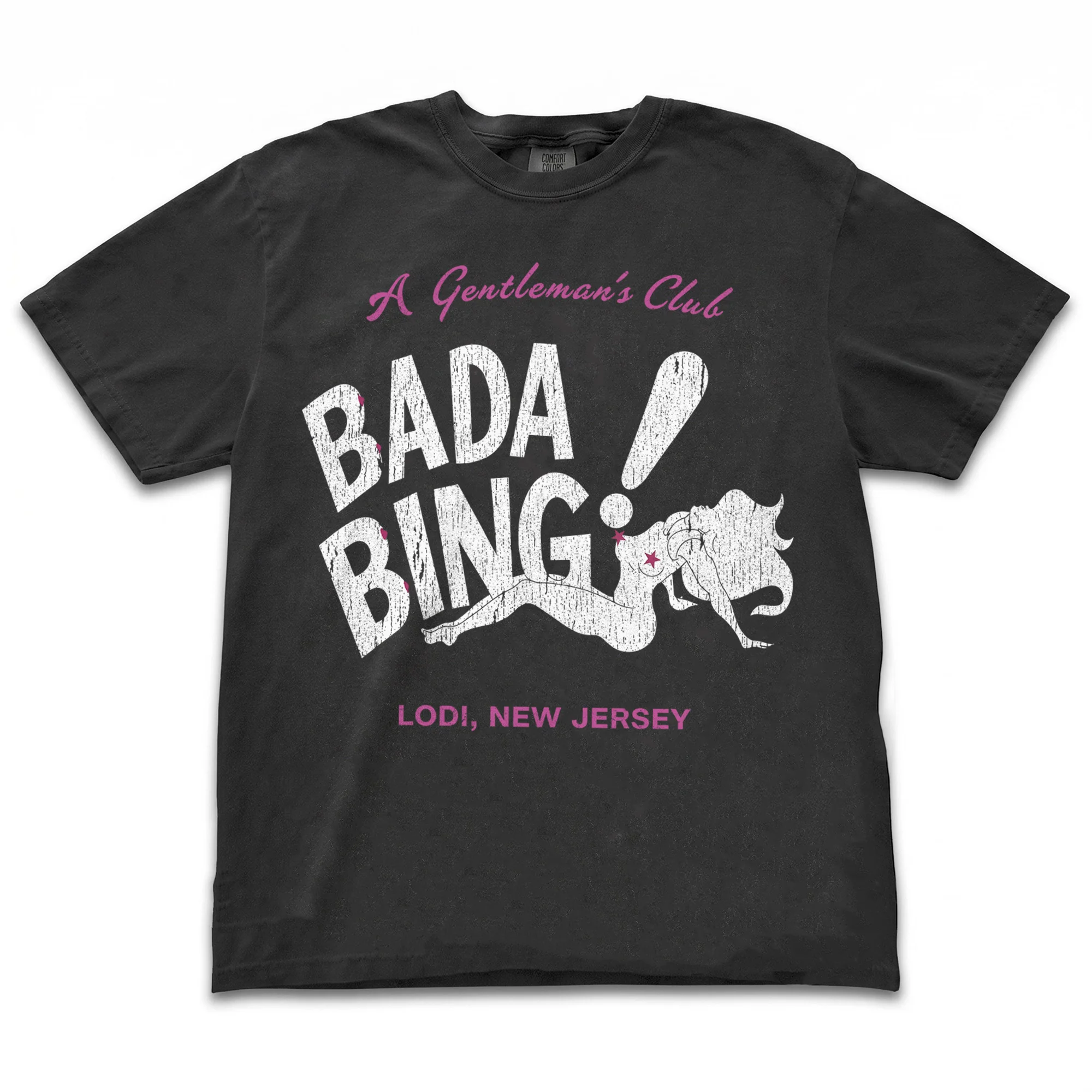 Vincent Pastore The Sopranos Bada Bing A Gentleman's Club Shirt Vintage Lodi New Jersey Mobster Parody Gift