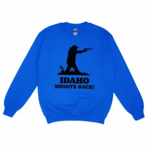 Jordan Salinas Idaho Shoots Back 2nd Amendment Tee Pro Gun Rights State Pride Apparel