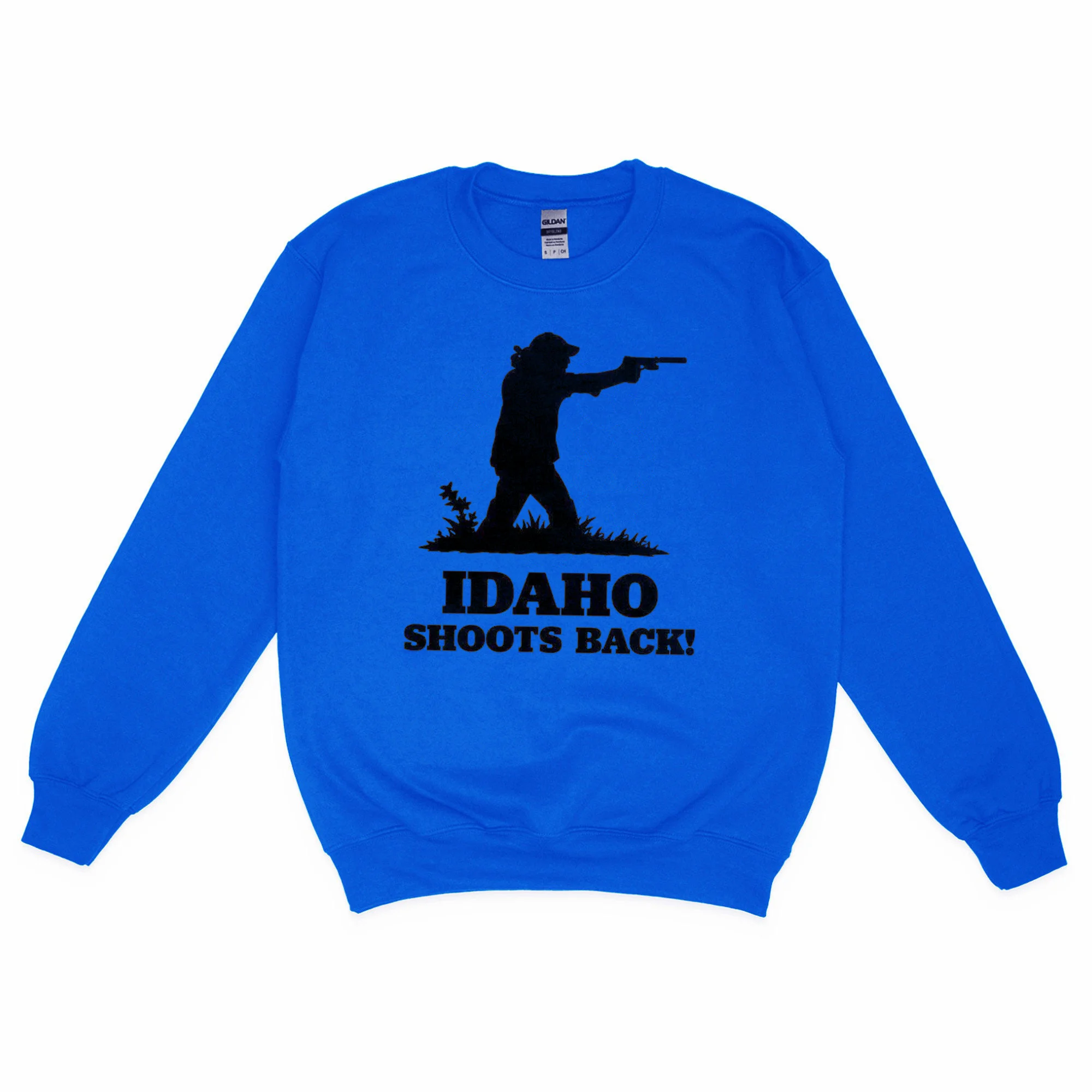 Jordan Salinas Idaho Shoots Back 2nd Amendment Tee Pro Gun Rights State Pride Apparel