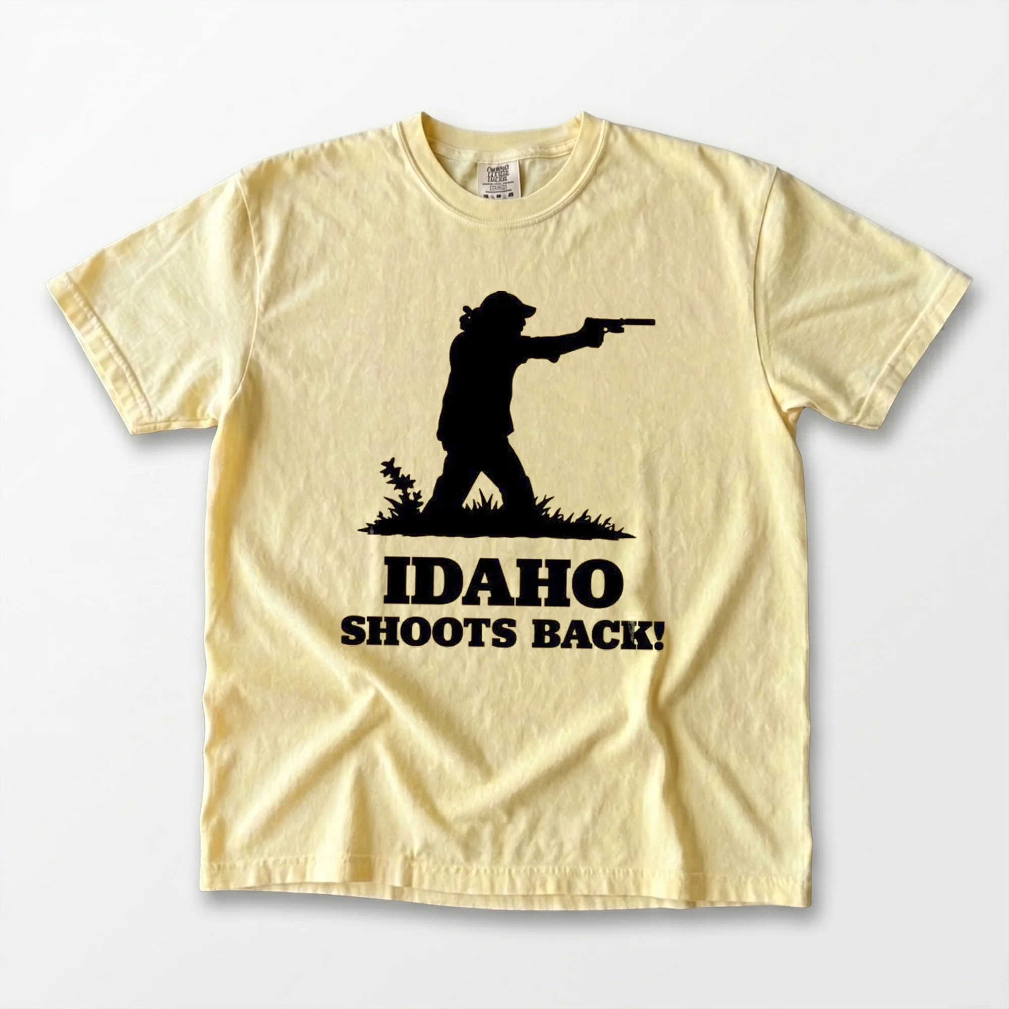Jordan Salinas Idaho Shoots Back 2nd Amendment Tee Pro Gun Rights State Pride Apparel