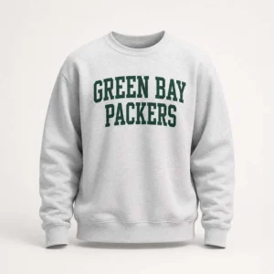 Green Bay Packers Sweatshirt Vintage Collegiate Style Game Day Crewneck