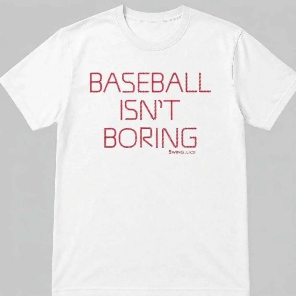 Baseball Isn't Boring T-Shirt Game Day Fan Apparel