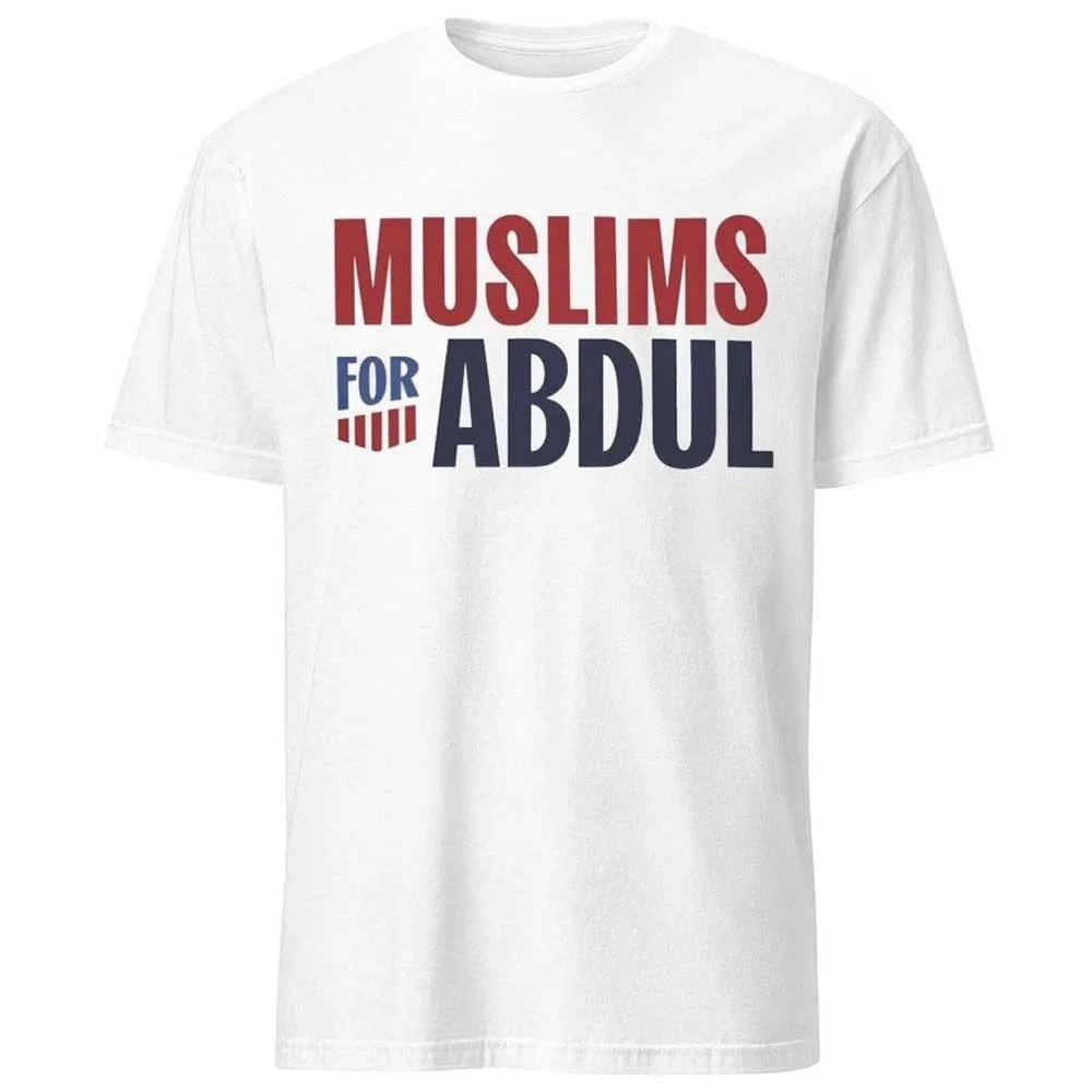 Muslims For Abdul Campaign Tee Political Supporter Shirt