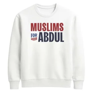 Muslims For Abdul Campaign Tee Political Supporter Shirt
