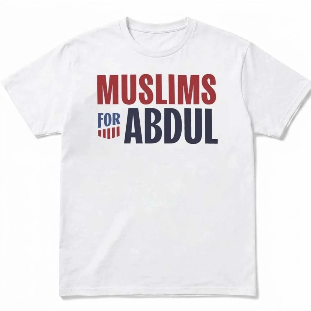 Muslims For Abdul Campaign Tee Political Supporter Shirt