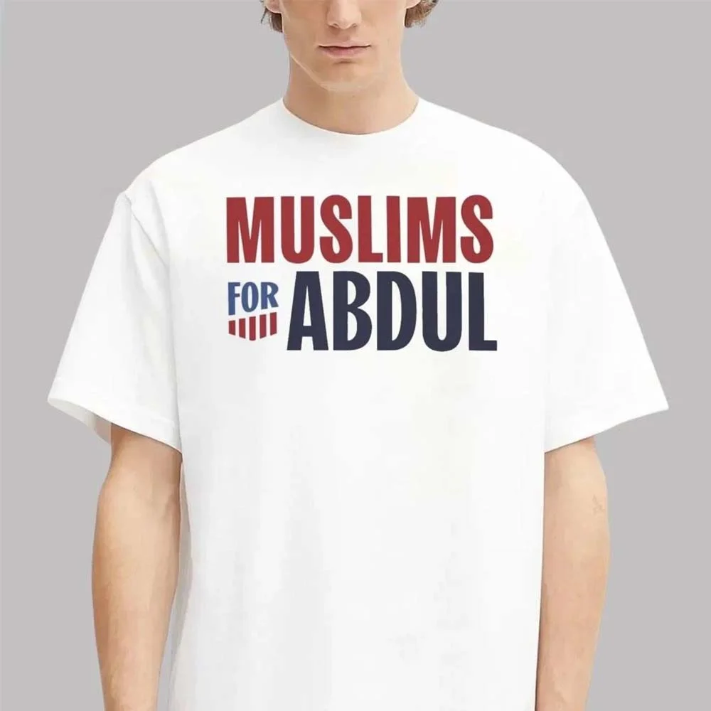 Muslims For Abdul Campaign Tee Political Supporter Shirt