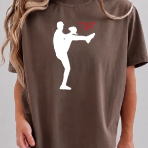 Trevor Bauer TS7 Baseball Pitcher Silhouette Sweatshirt Graphic Sports Crewneck