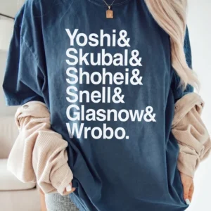 Dodgers Pitching Rotation Sweatshirt Ohtani Skubal Snell Glasnow Yamamoto Fan Gift