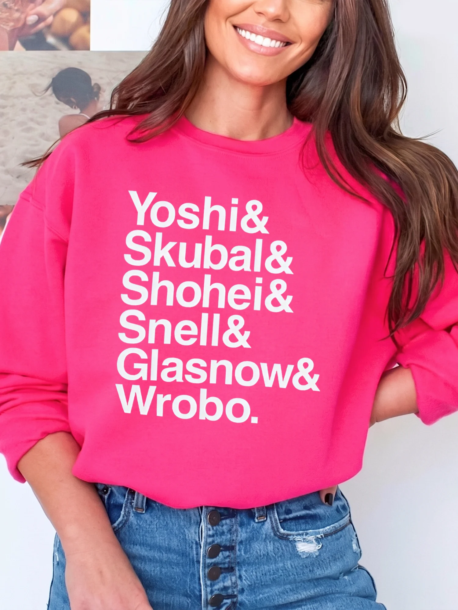 Dodgers Pitching Rotation Sweatshirt Ohtani Skubal Snell Glasnow Yamamoto Fan Gift